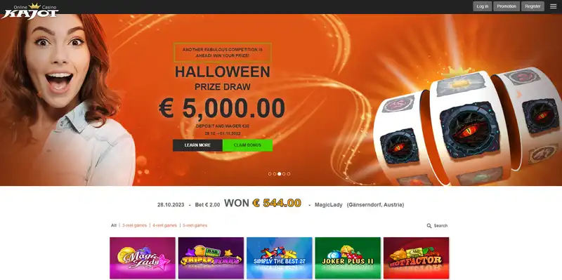 Main page Kajot Casino