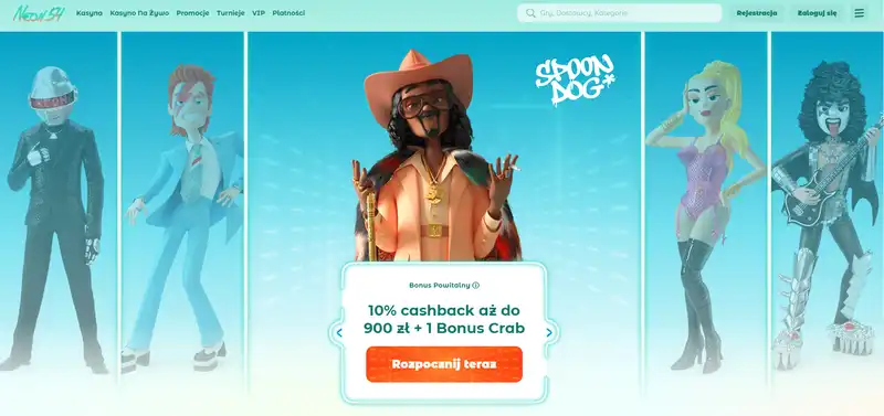 Official page of Neon54 Online Casino