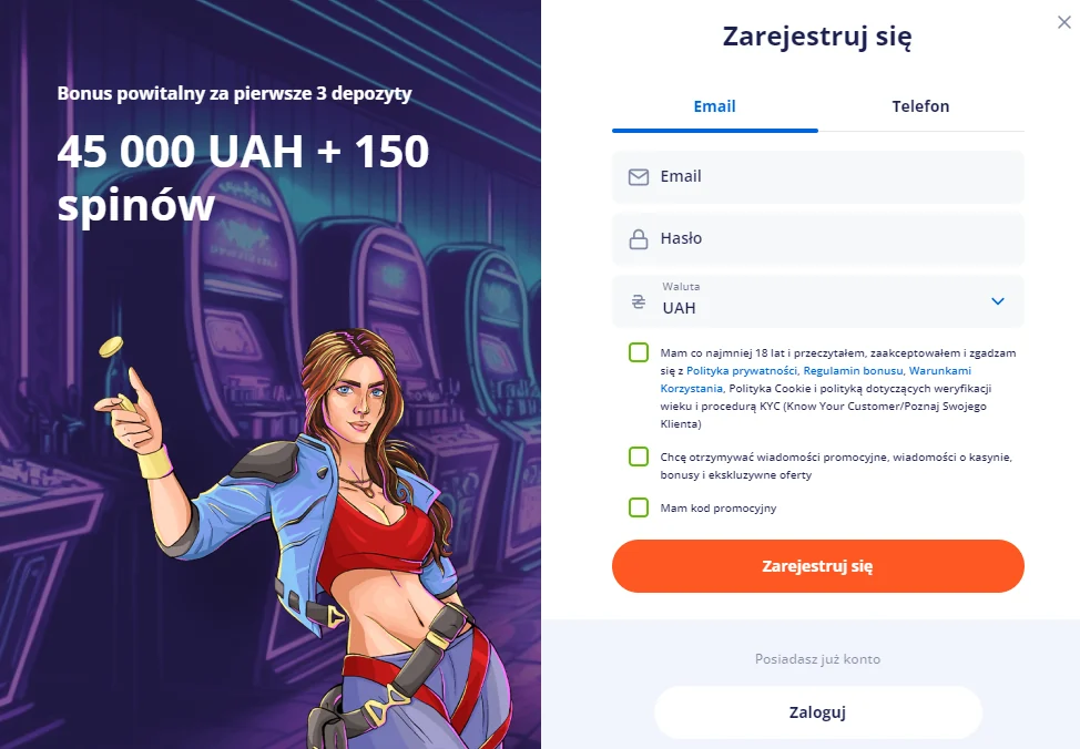 Oficjalna strona rejestracji Vulkan Vagas Casino