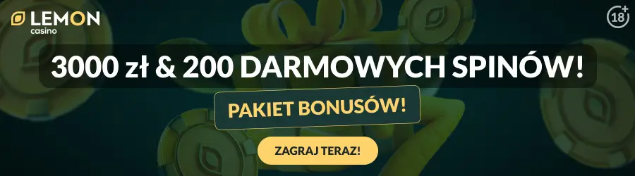 Bonus za rejestrację w Lemon Casino